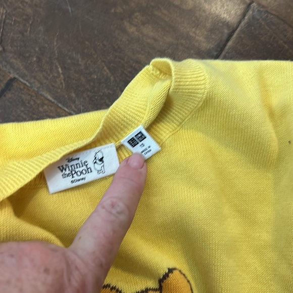 Winnie the Pooh Disney size 14 boys/ girls sweater from downtown Disney - Picture 2 of 2